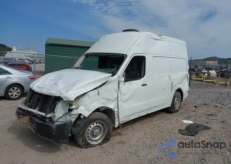 2013 Nissan Nv Cargo Nv2500 Hd S V6 z USA, uszkodzony, nr VIN 1N6BF0LX7DN108735